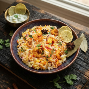 Prawns Biryani